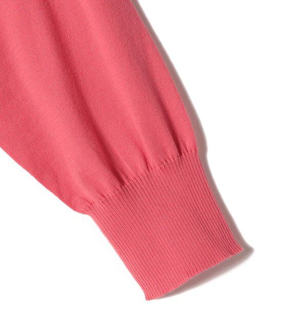 SHIPS for women「SHIPS Primary Navy Label:〈手洗い可能〉16G SUVIN プルオーバー」|ニット・セーター|