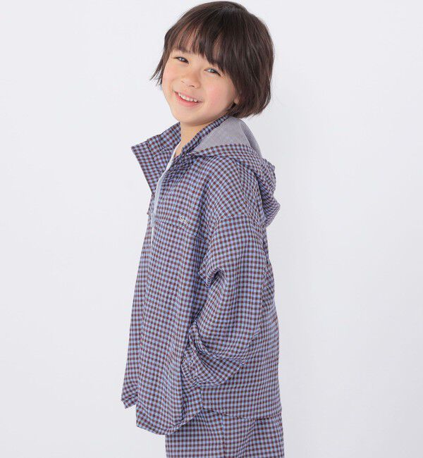 SHIPS KIDS「SHIPS KIDS:100～130cm /〈UVカット/吸水速乾〉ドライタッチ パーカ」|パーカー|