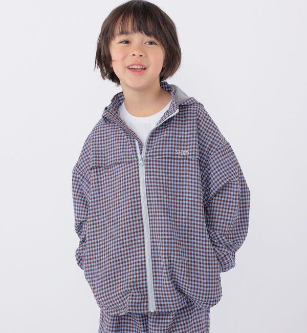 SHIPS KIDS「SHIPS KIDS:100～130cm /〈UVカット/吸水速乾〉ドライタッチ パーカ」|パーカー|