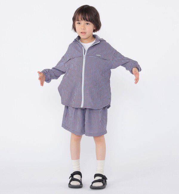 SHIPS KIDS「SHIPS KIDS:100～130cm /〈UVカット/吸水速乾〉ドライタッチ パーカ」|パーカー|