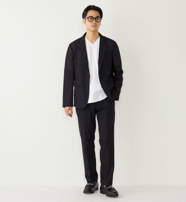 SHIPS Colors 「《予約》SHIPS Colors:〈抗菌防臭・UVカット〉シルケット コットン Vネック T◆」|Tシャツ・カットソー|