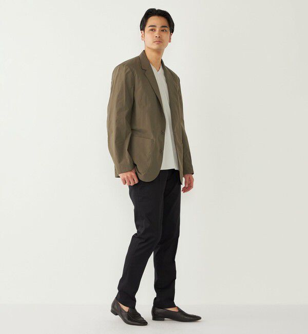 SHIPS Colors 「《予約》SHIPS Colors:〈抗菌防臭・UVカット〉シルケット コットン Vネック T◆」|Tシャツ・カットソー|