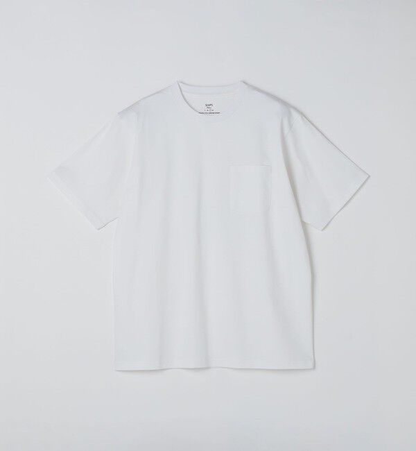 SHIPS Colors 「《予約》SHIPS Colors:〈抗菌防臭・UVカット〉シルケット コットン クルーネック T◆」|Tシャツ・カットソー|