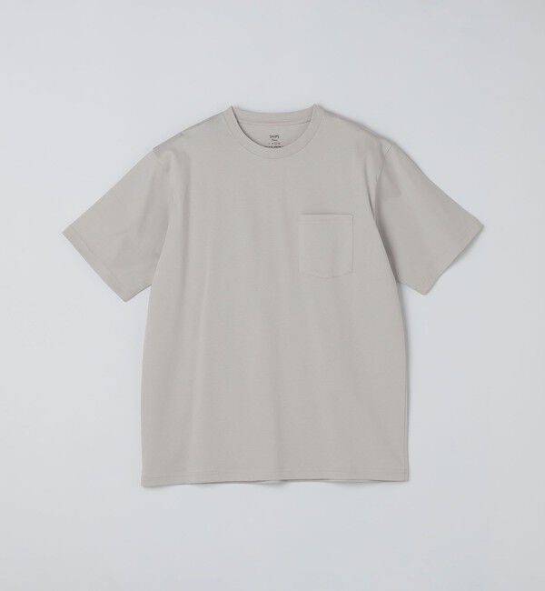 SHIPS Colors 「《予約》SHIPS Colors:〈抗菌防臭・UVカット〉シルケット コットン クルーネック T◆」|Tシャツ・カットソー|