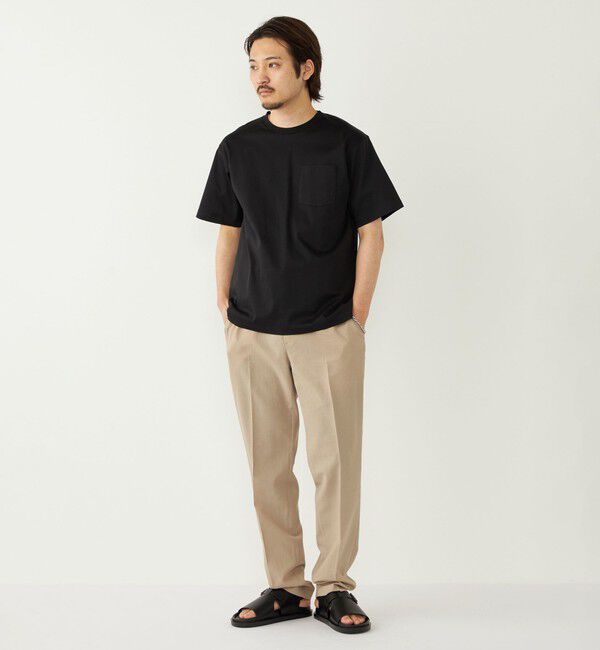 SHIPS Colors 「《予約》SHIPS Colors:〈抗菌防臭・UVカット〉シルケット コットン クルーネック T◆」|Tシャツ・カットソー|