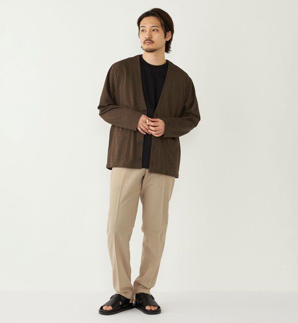 SHIPS Colors 「《予約》SHIPS Colors:〈抗菌防臭・UVカット〉シルケット コットン クルーネック T◆」|Tシャツ・カットソー|