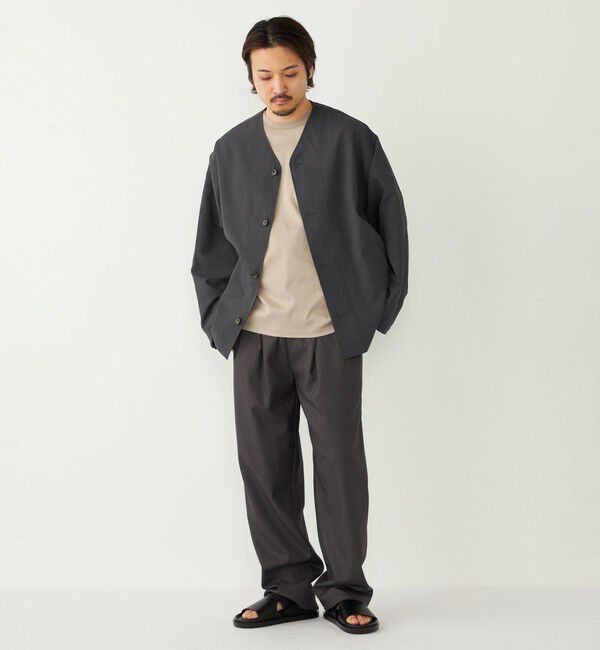 SHIPS Colors 「《予約》SHIPS Colors:〈抗菌防臭・UVカット〉シルケット コットン クルーネック T◆」|Tシャツ・カットソー|