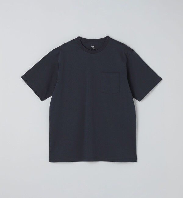 SHIPS Colors 「《予約》SHIPS Colors:〈抗菌防臭・UVカット〉シルケット コットン クルーネック T◆」|Tシャツ・カットソー|