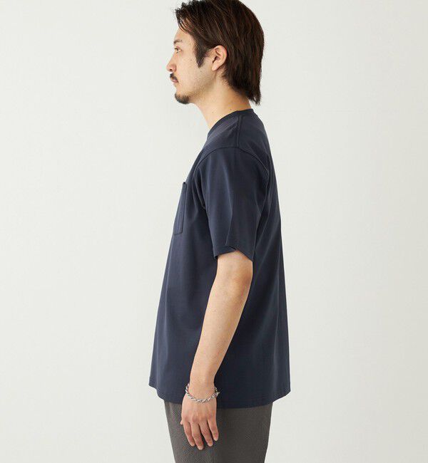 SHIPS Colors 「《予約》SHIPS Colors:〈抗菌防臭・UVカット〉シルケット コットン クルーネック T◆」|Tシャツ・カットソー|