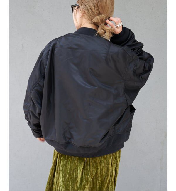 OUTDOOR PRODUCTS Usual Things「ULT MA-1ジャケット ユニセックス着用可」|ブルゾン・スタジャン|