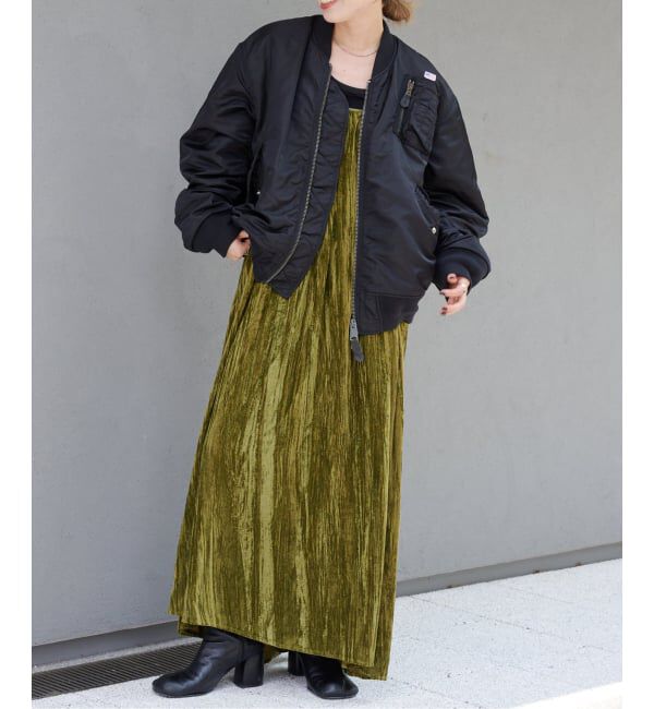 OUTDOOR PRODUCTS Usual Things「ULT MA-1ジャケット ユニセックス着用可」|ブルゾン・スタジャン|