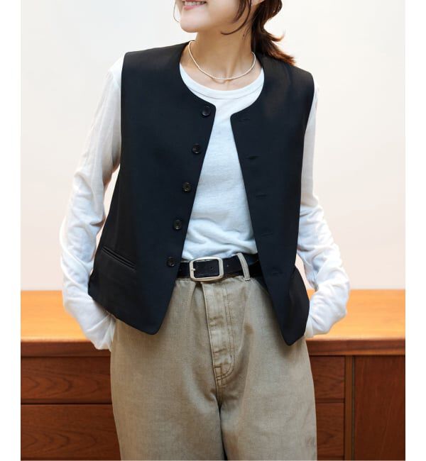 OUTDOOR PRODUCTS Usual Things「WEB・横浜店限定カラーありORDINARY コンパクトベスト」|ダウンベスト・ベスト|ブラック