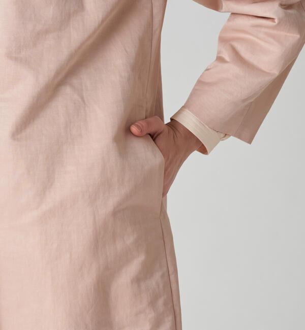 TOMORROWLAND collection「スパークツイル コクーンコート」|ノーカラーコート|