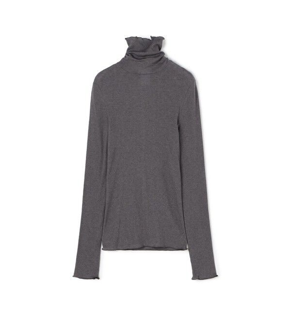 Ballsey「コットンシルクリブ タートルネックプルオーバー」|Tシャツ・カットソー|17 チャコールグレー