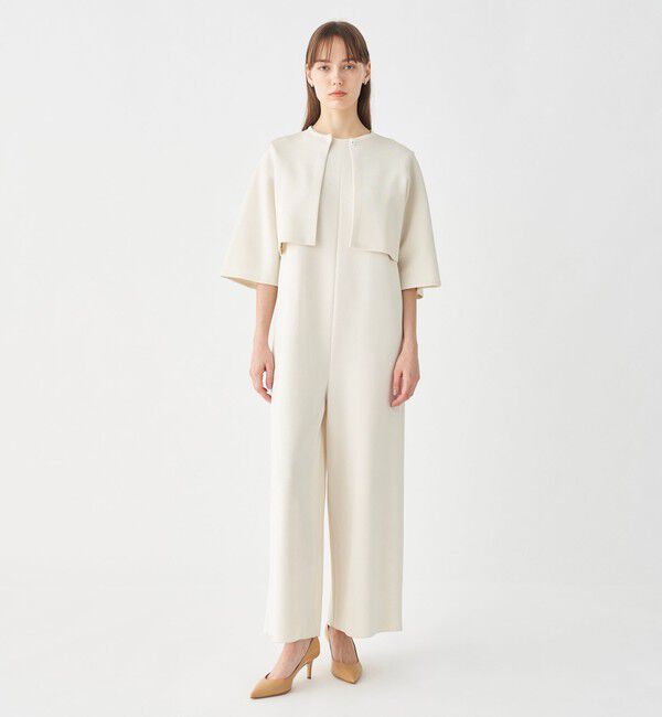 Ballsey「ミラノリブ ショートボレロ」|カーディガン|