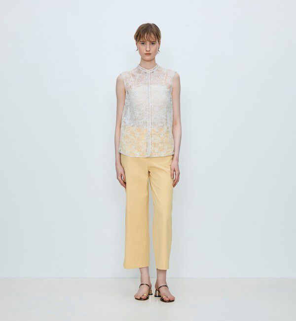 TOMORROWLAND collection「【一部WEB先行予約】ドライツイル セミワイドパンツ」|その他|