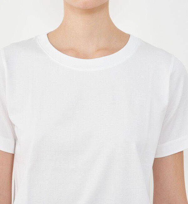 GALERIE VIE「ファインコットン クルーネックTシャツ」|Tシャツ・カットソー|