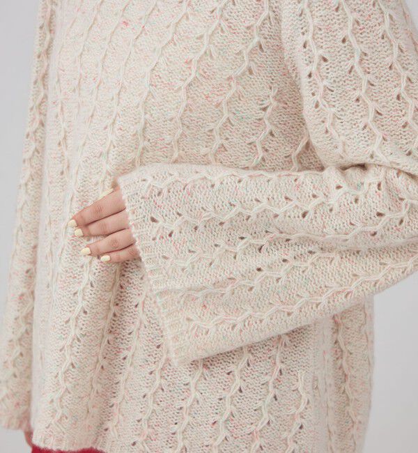 Ballsey「Cashmere Collection フレアスリーブプルオーバー」|ニット・セーター|