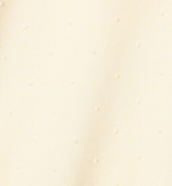 Ballsey「【一部追加予約】ストレッチタックドット ボウタイプルオーバー」|ニット・セーター|