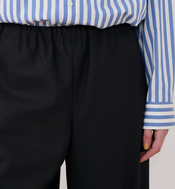 GALERIE VIE「ウォッシャブルギャバジン イージーセミワイドパンツ」|その他|