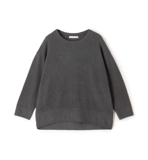 GALERIE VIE「ドライカノコ クルーネックプルオーバー」|ニット・セーター|15 グレー