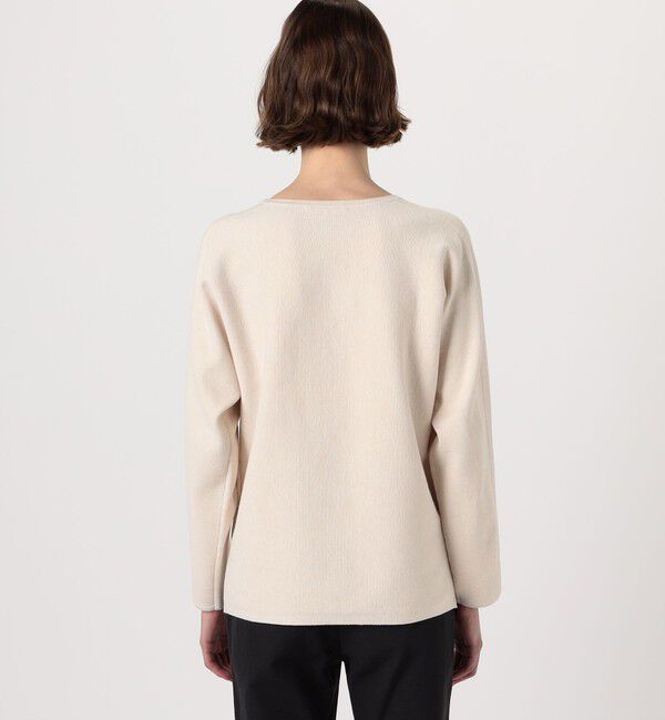 GALERIE VIE「ミラノリブ クルーネック プルオーバー」|ニット・セーター|