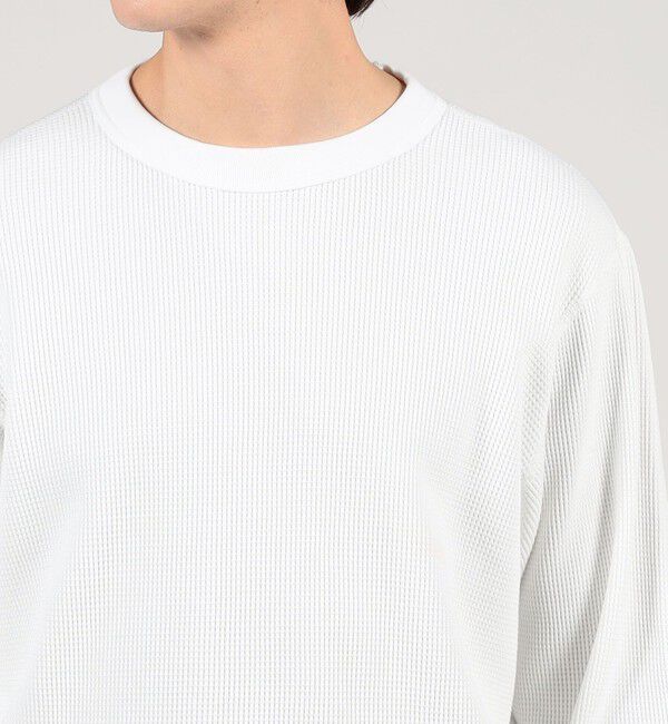 TOMORROWLAND MENS「スビンコットン ワッフル クルーネックカットソー」|Tシャツ・カットソー|