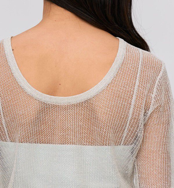 BACCA「オーロラフィルム リネンカットソー」|ニット・セーター|