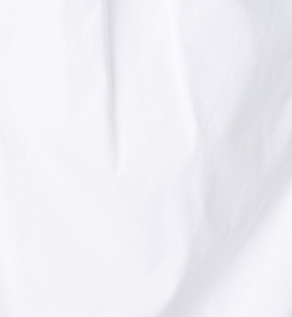 DES PRES「ストレッチポプリン ギャザーブラウス」|シャツ・ブラウス|