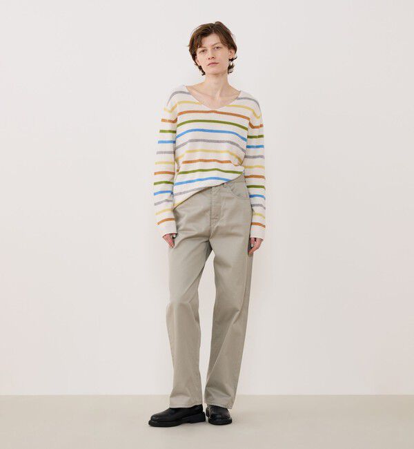 GALERIE VIE「ブラッシュドツイル セミワイドパンツ」|その他|