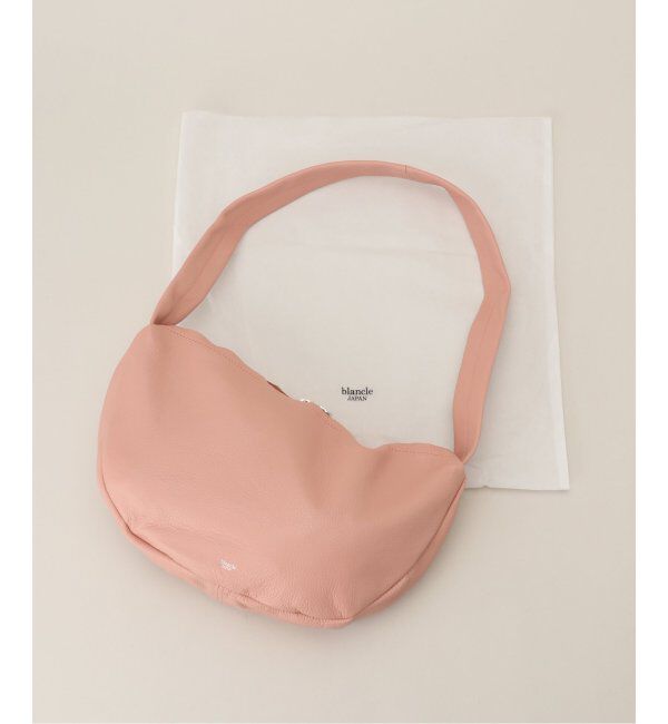  「【blancle/ ブランクレ】S.LETHER SEMI CIRCLE HARF SHOULDER」|ショルダー・メッセンジャー|