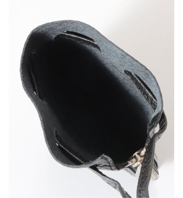  「【blancle/ ブランクレ】S.LETHER Minimini zip draw」|ショルダー・メッセンジャー|