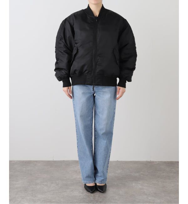  「DAIWA PIER 39 TECH REVERSIBLE MA-1 INNER BW-43025W：ダウンジャケット」|ダウン|