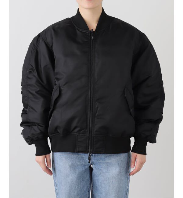  「DAIWA PIER 39 TECH REVERSIBLE MA-1 INNER BW-43025W：ダウンジャケット」|ダウン|