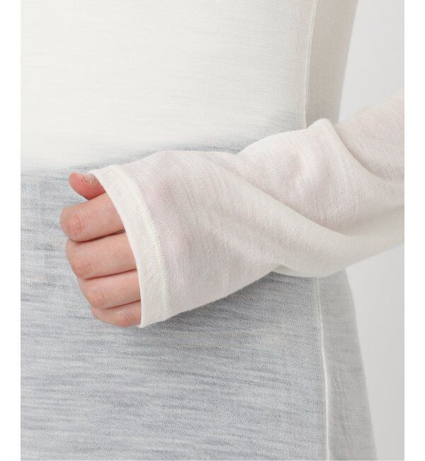 EMILYWEEK「スーパーウール クルーネックシアープルオーバー」|Tシャツ・カットソー|