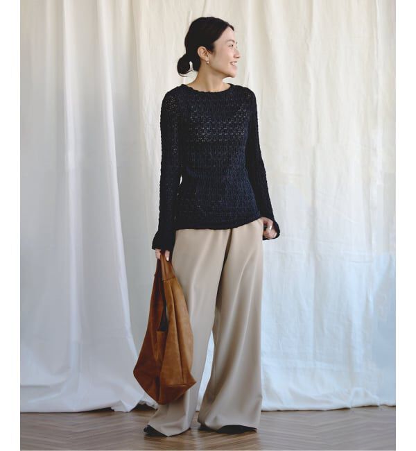 EMILYWEEK「オーガニックコットン混レースプルオーバー」|Tシャツ・カットソー|