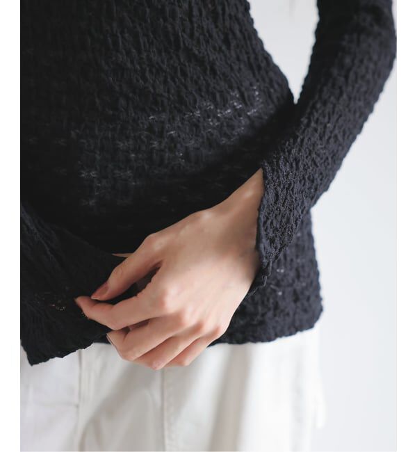 EMILYWEEK「オーガニックコットン混レースプルオーバー」|Tシャツ・カットソー|