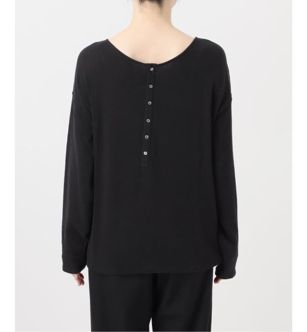 EMILYWEEK「《追加予約》Foggyコットン2WAYプルオーバー（ホワイト、グレー）」|Tシャツ・カットソー|