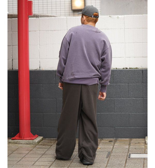 JOINT WORKS「THRIFTY LOOK/スリフティールック Worn-Out Crew Sweat」|スウェット・ジャージ|