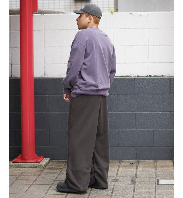 JOINT WORKS「THRIFTY LOOK/スリフティールック Worn-Out Crew Sweat」|スウェット・ジャージ|