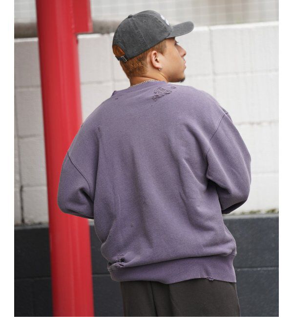 JOINT WORKS「THRIFTY LOOK/スリフティールック Worn-Out Crew Sweat」|スウェット・ジャージ|