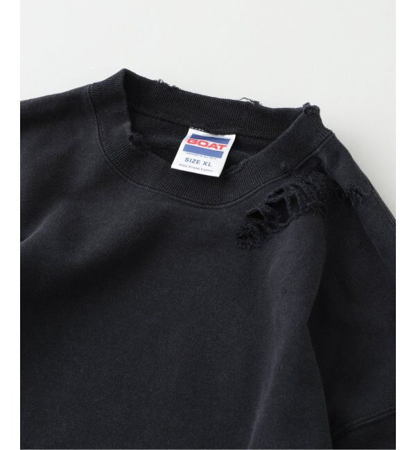 JOINT WORKS「THRIFTY LOOK/スリフティールック Worn-Out Crew Sweat」|スウェット・ジャージ|