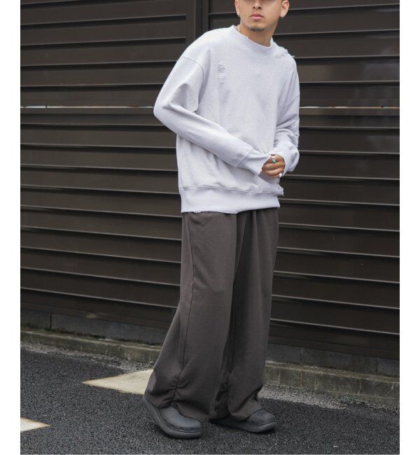 JOINT WORKS「THRIFTY LOOK/スリフティールック Worn-Out Crew Sweat」|スウェット・ジャージ|