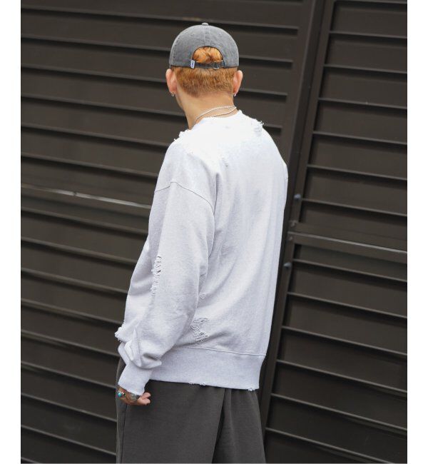 JOINT WORKS「THRIFTY LOOK/スリフティールック Worn-Out Crew Sweat」|スウェット・ジャージ|