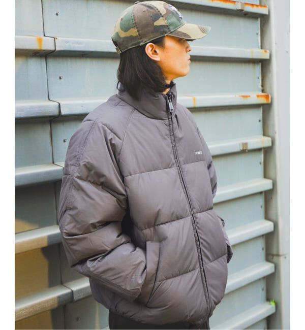 JOINT WORKS「CARHARTT WIP / カーハート ダブリューアイピー NEBRASKA JACKET」|ダウン|グレーA