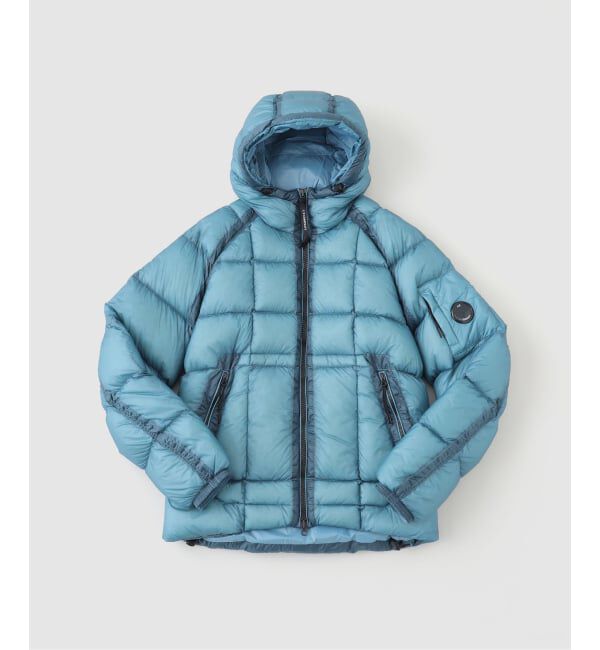 JOINT WORKS「C.P. Company / シーピーカンパニー MEDIUM JACKET IN DD-SHELL」|ダウン|ブルー A