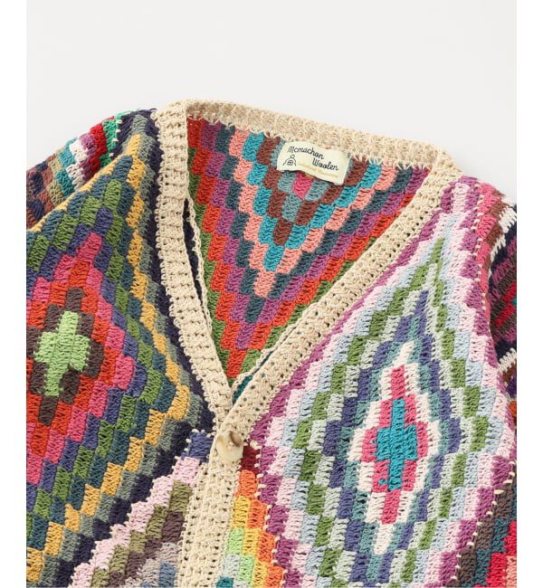 JOINT WORKS「MacMahon Knitting Mills  Crochet Button Cardigan-Dia」|カーディガン|