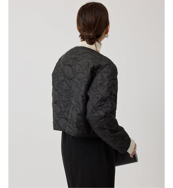 VERMEIL par iena「manipuri マニプリ キルティングショートジャケット 0153410101」|その他|