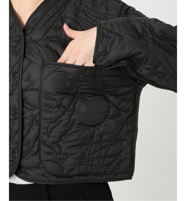 VERMEIL par iena「manipuri マニプリ キルティングショートジャケット 0153410101」|その他|