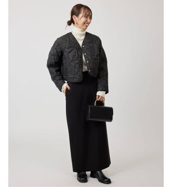 VERMEIL par iena「manipuri マニプリ キルティングショートジャケット 0153410101」|その他|